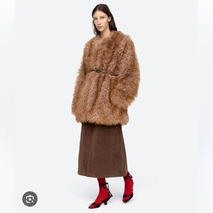 Sea ny Fifi faux fur coat